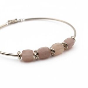 Silpada Rose Quartz choker